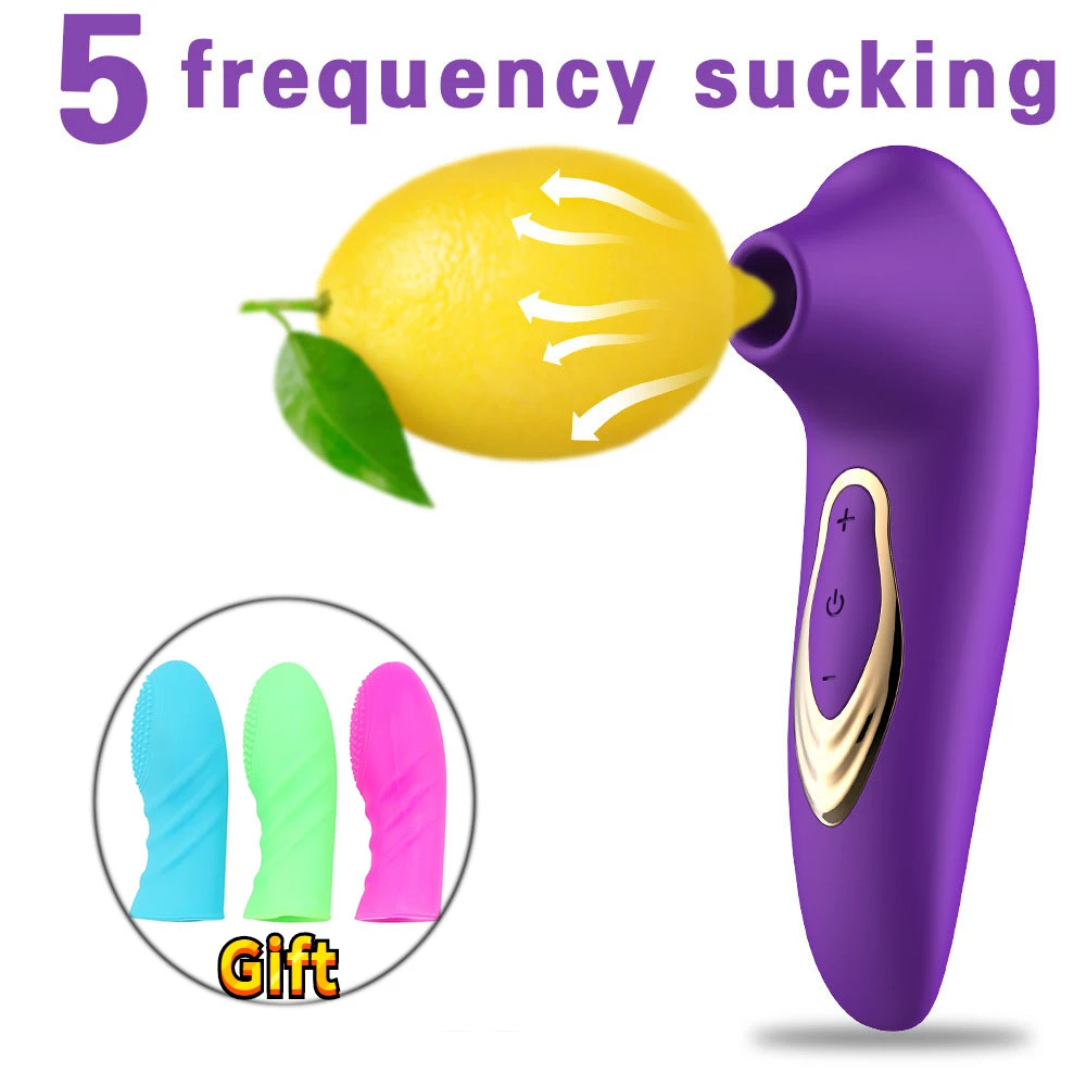 Clitoris G Spot Sucking 5-frequency Clitoral Sucker Vibrator Nipple Sex Toys for Women Adult 18 Stimulator Female Masturbator
