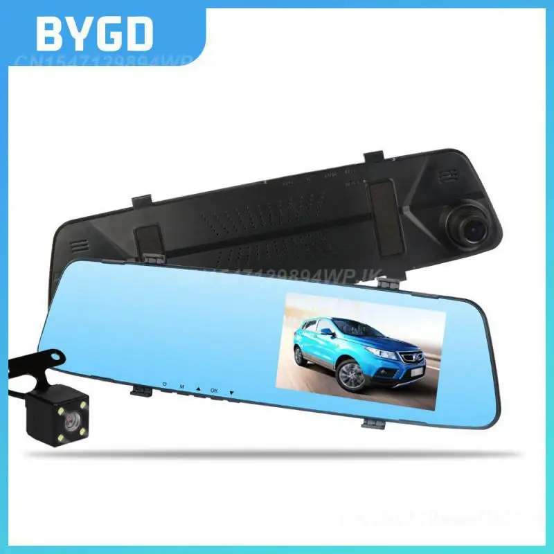 

4.5" Rearview Mirror Car Dvr Camera Hd 1080P Car Mirror Video Recorder With Rear View Camera Car Screen Mirror Dash Camera