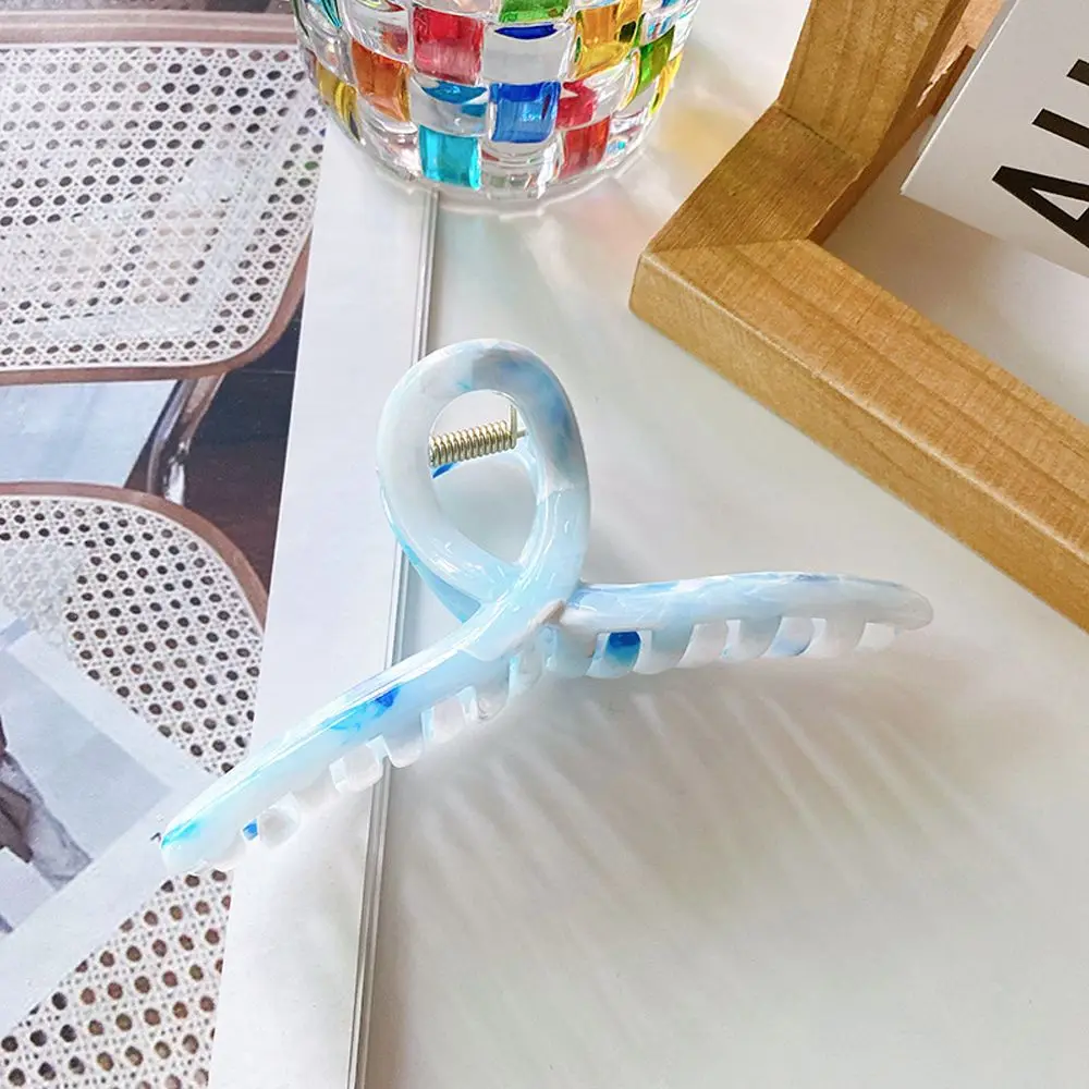 Корейский стиль градиентные крестообразные заколки для волос весенняя одежда