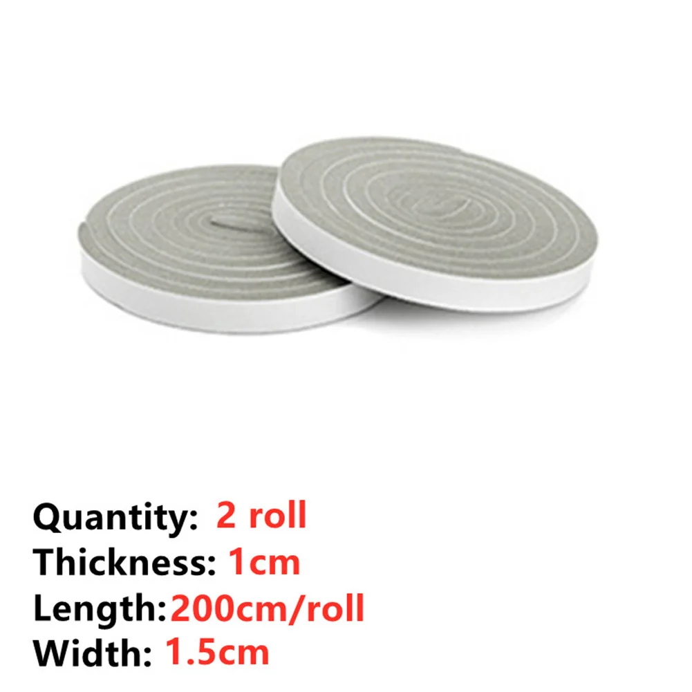 

Tool Sealing Strip Casement Door Seam Reduce Noise Sound Insulation Sponge Strip Waterproof Windproof Brand New