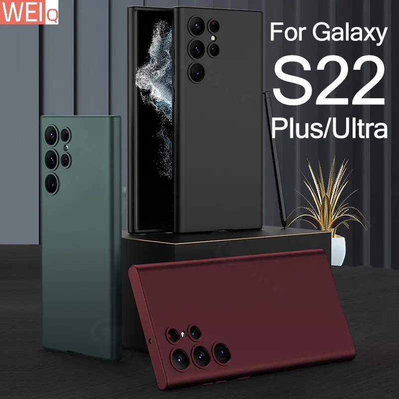 

Оригинальный чехол GKK для Samsung Galaxy S22 Plus, Ультратонкий Мягкий чехол со всех сторон для Samsung S22 Plus Ultra