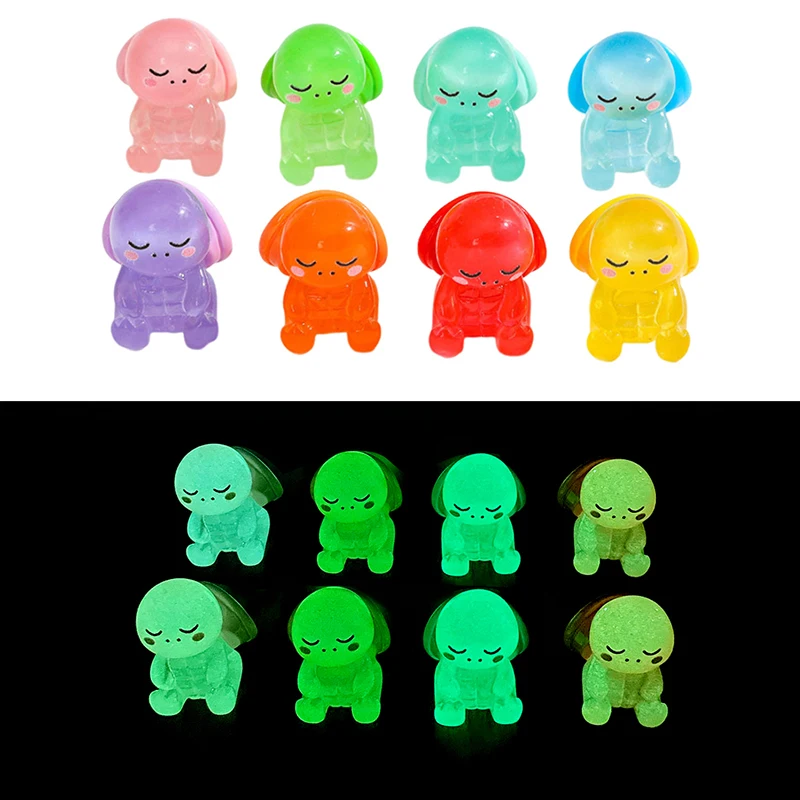 5 шт. светящаяся стереоскопическая смола Имитация океана пляжа маленькая