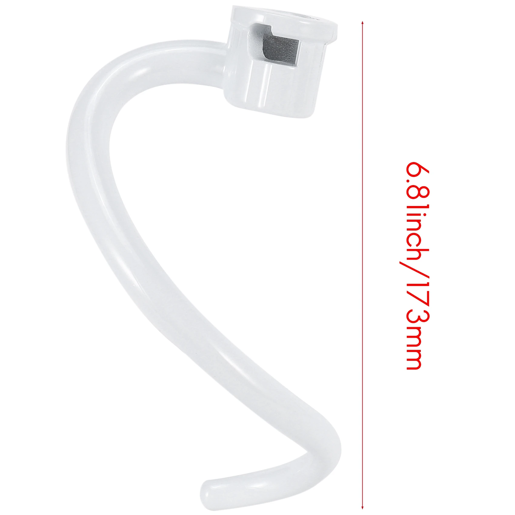 Сменный спиральный крючок для теста кухонного миксера - с покрытием K5SS K5A KSM5 KS55 Pro