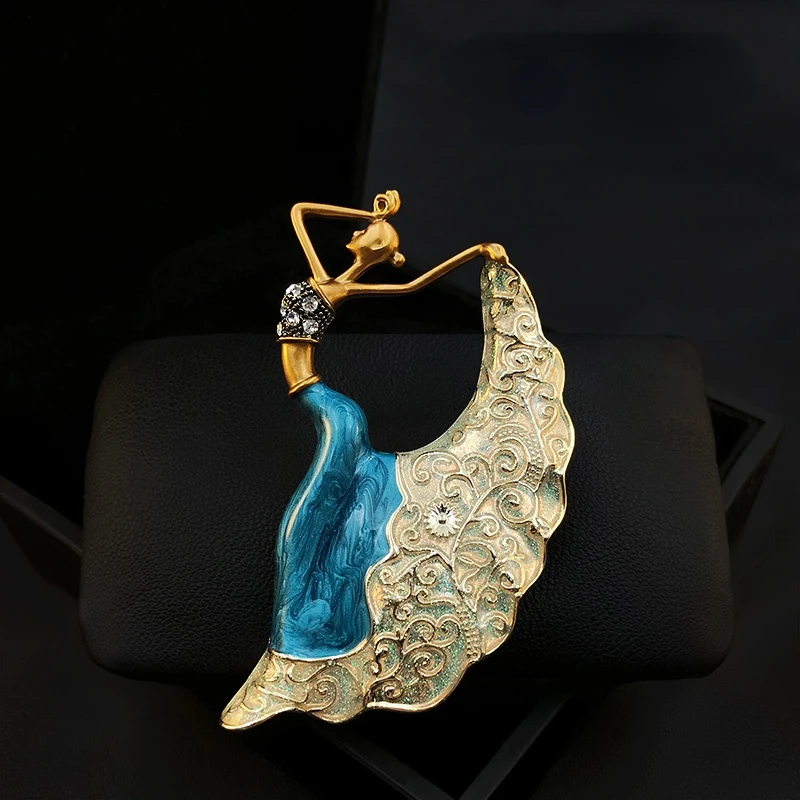 

Красивая брошь для девочек, женский костюм, изысканные винтажные эмалированные булавки, элитные корсажные пальто, аксессуары, стразы, ювелирные изделия