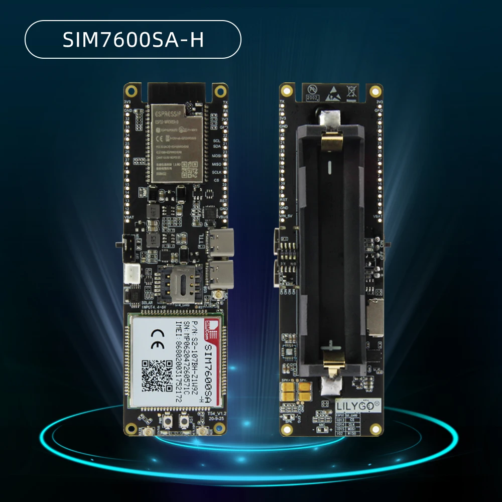 SIM7600SA-H ESP32 4G LTE Cat4 Multi-Band LTE TDD LTE FDD Multiple Satellite Positioning GNSS GPS GLONASS