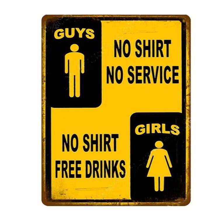 

Vintage Metal Wall Sign