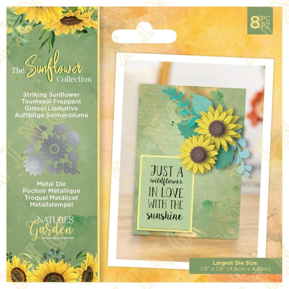 

New Product Striking Sunflower Flower Leaf Metal Craft Cutting Dies Diy Scrapbook Paper Diary Decoration Card Handmade Embossing