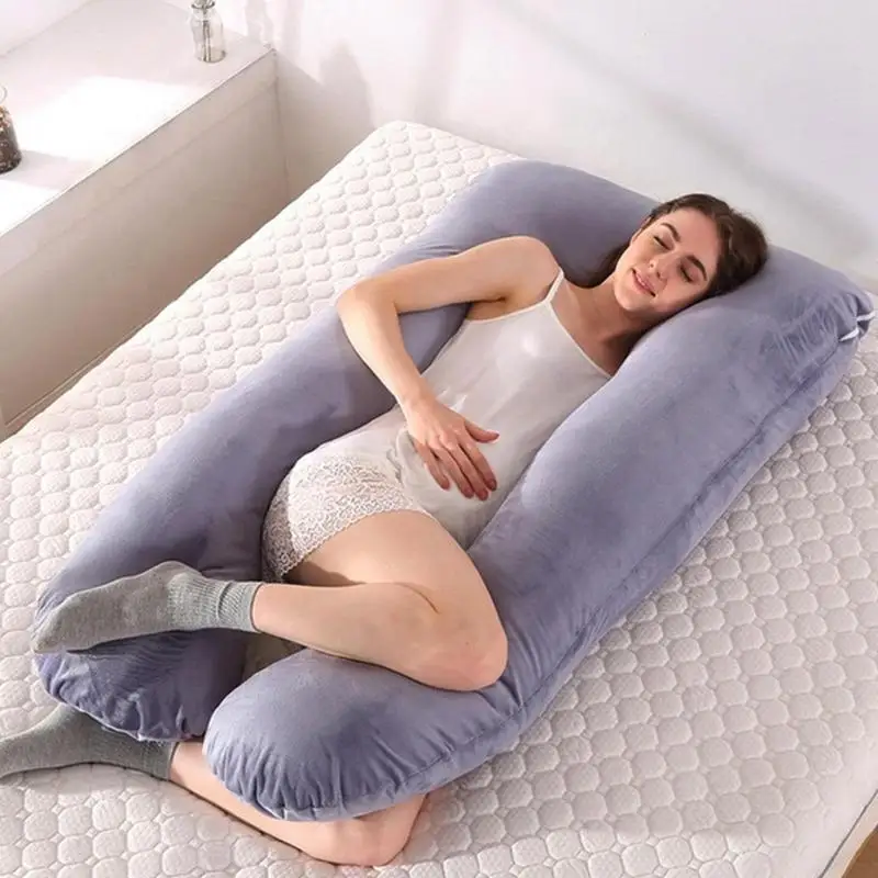 130x70cm U Shape Maternity Pillows Pregnancy Body Pillow Pregnant Women Side Sleepers Bedding Pillows Dropshipping