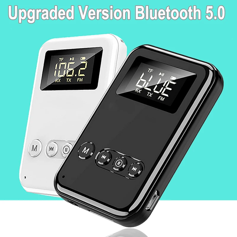 

Bluetooth 5,0 приемник TF автомобильные MP3-плееры стерео Музыка FM-передатчик AUX адаптер для наушников динамиков комплект громкой связи