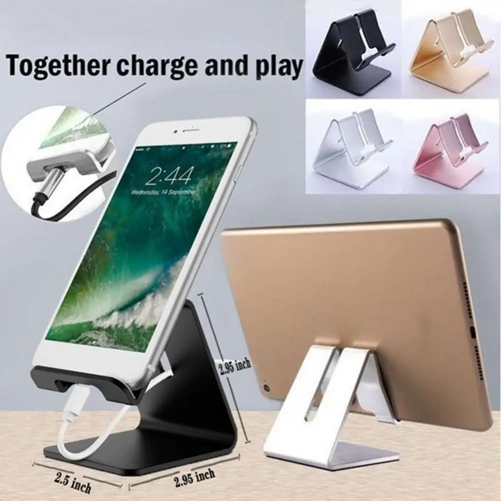 

Tablet Stands Universal Aluminium Alloy Mobile Phone Desktop Tablet Stand Bracket Holder Stand Tablet Accessories 2021
