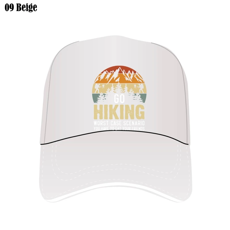 

Go Hiking Worst Case Scenario You Have To Eat Your Friend Bill Hats Harajuku Adjustable 100% Cotton Graphics Bill Hats Brands Bi