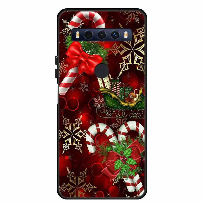 Чехол для TCL 10 SE чехол телефона рождественский Силиконовый ТПУ мягкий 5G UW Coque 10SE 30