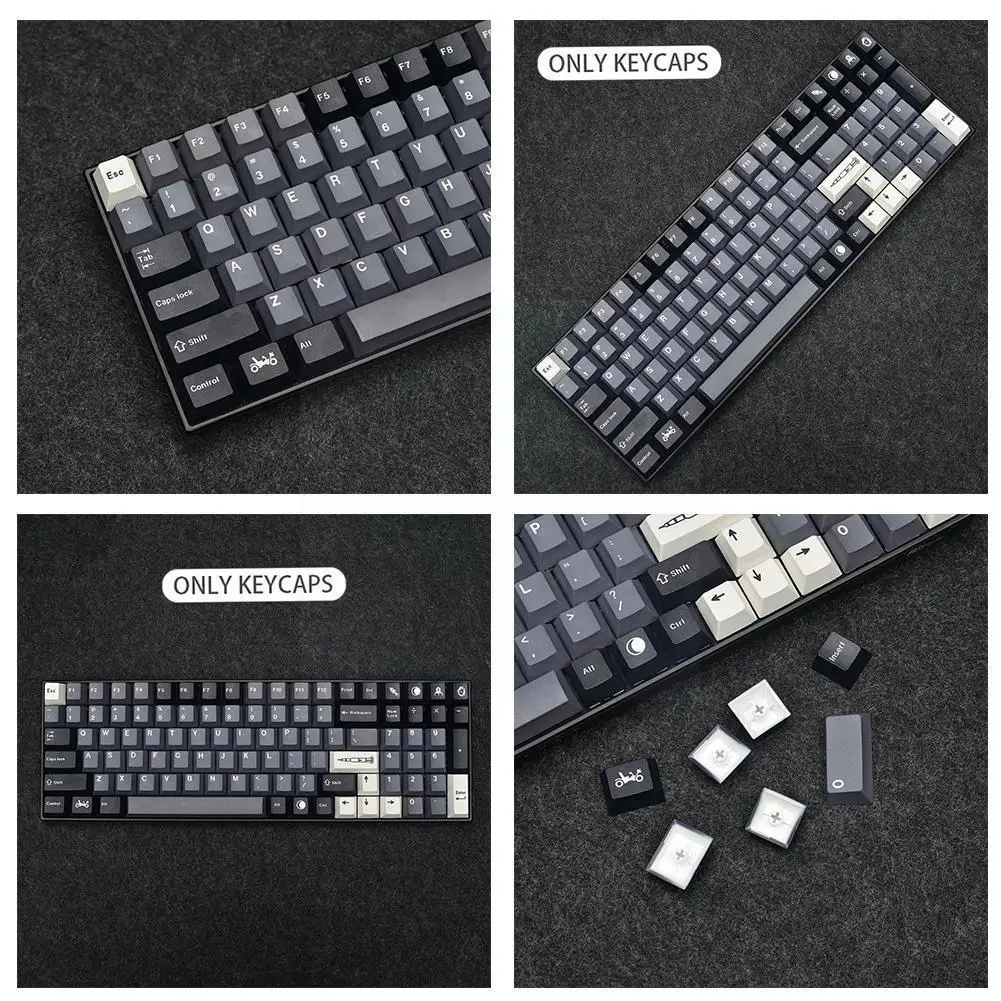 

Gmk Apollo Keycaps, 129 Keys Keycaps For Profile Dye-sub Personalized Gmk Keycaps For Mechanical Keyboard Z7b2