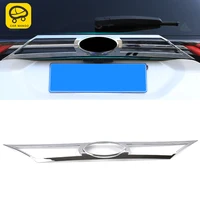 CarMango Car Accessories Molding Rear Trunk Door Tailgate Chrome Pad Trim Sticker Cover Frame Decoration for Ford Edge 2015-2019