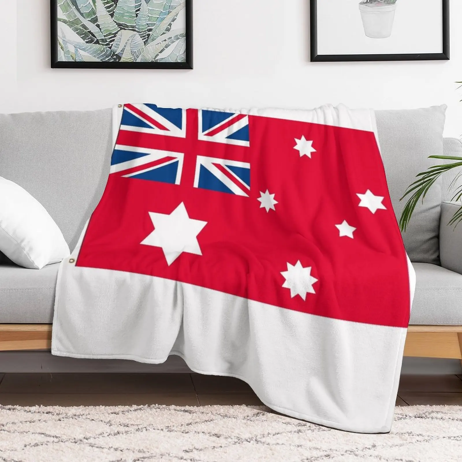 Австралийское одеяло федерального красного ансамбля 1901 180x120 см для