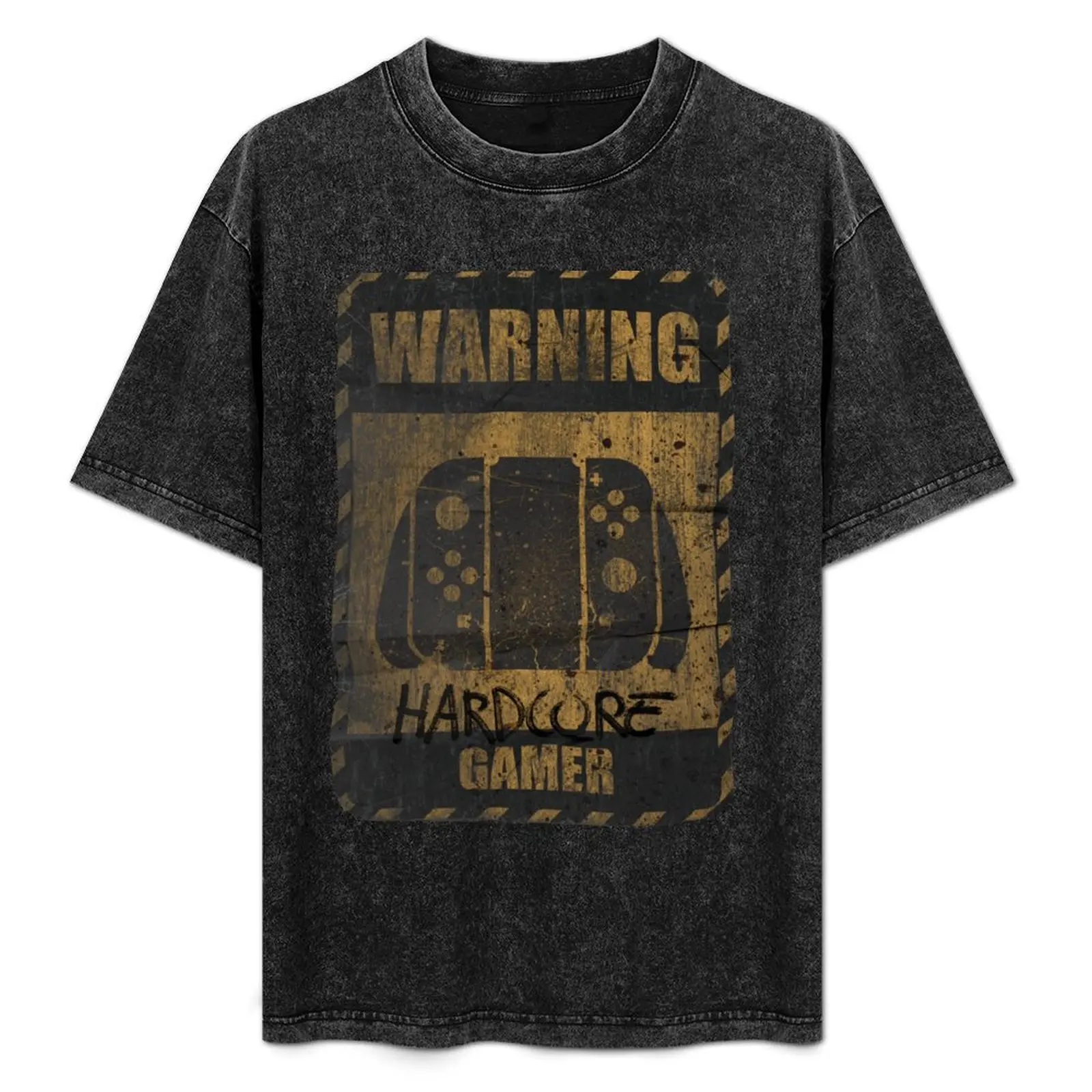 Фото Футболка Warning Hardcore Gamer T4, рабочая, с короткими рукавами