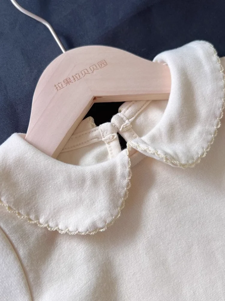 Осенне-зимняя детская нижняя рубашка на флисовой подкладке утолщенная кукла для