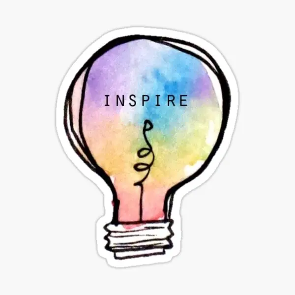 

Inspire 5PCS Stickers for Background Water Bottles Wall Cartoon Print Decorations Car Living Room Anime Art Window Home Cute