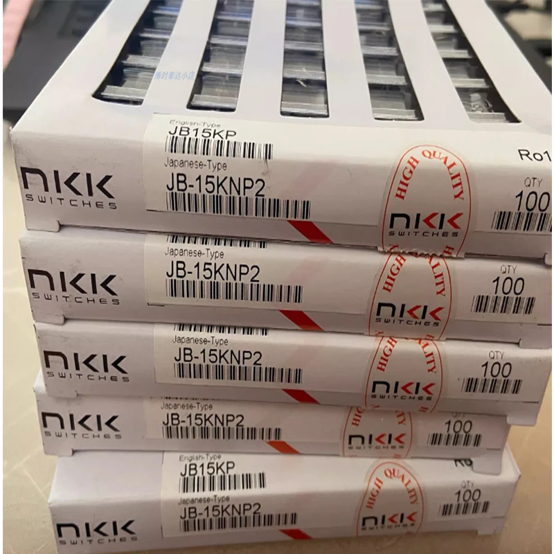 Фото (5 шт.) Оригинальные японские переключатели NKK JB15KP JB-15KNP2 №3