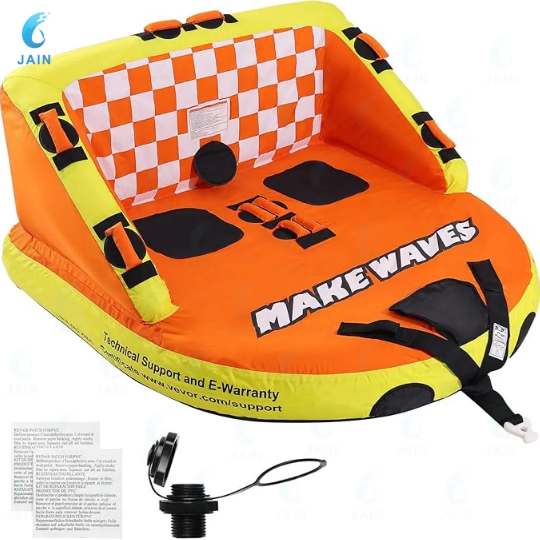 JAIN-Надувная трубка для полотенец катания на лодках 1-3 гонщика с