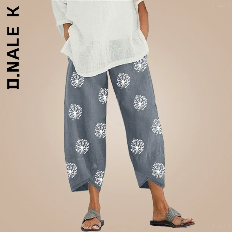 

Модные брюки D.Nale K, женские модные узкие брюки, винтажные брюки, шикарные мешковатые женские брюки в стиле Харадзюку