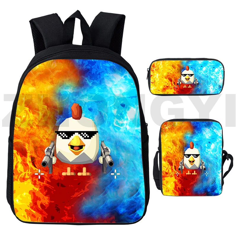 Мужской рюкзак для ноутбука и путешествий с 3D-принтом