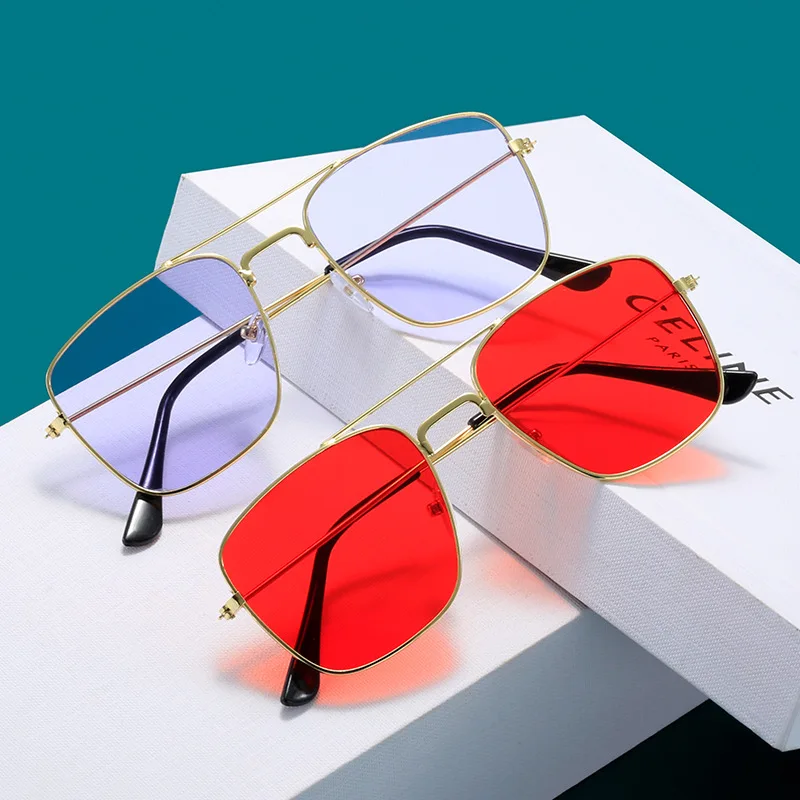 Поляризованные солнцезащитные очки для мужчин и женщин. Стильная металлическая