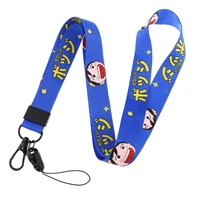 anime ranking of kings neck strap keychain badge holder business phone charm hang rope lariat lanyard for keys accessories