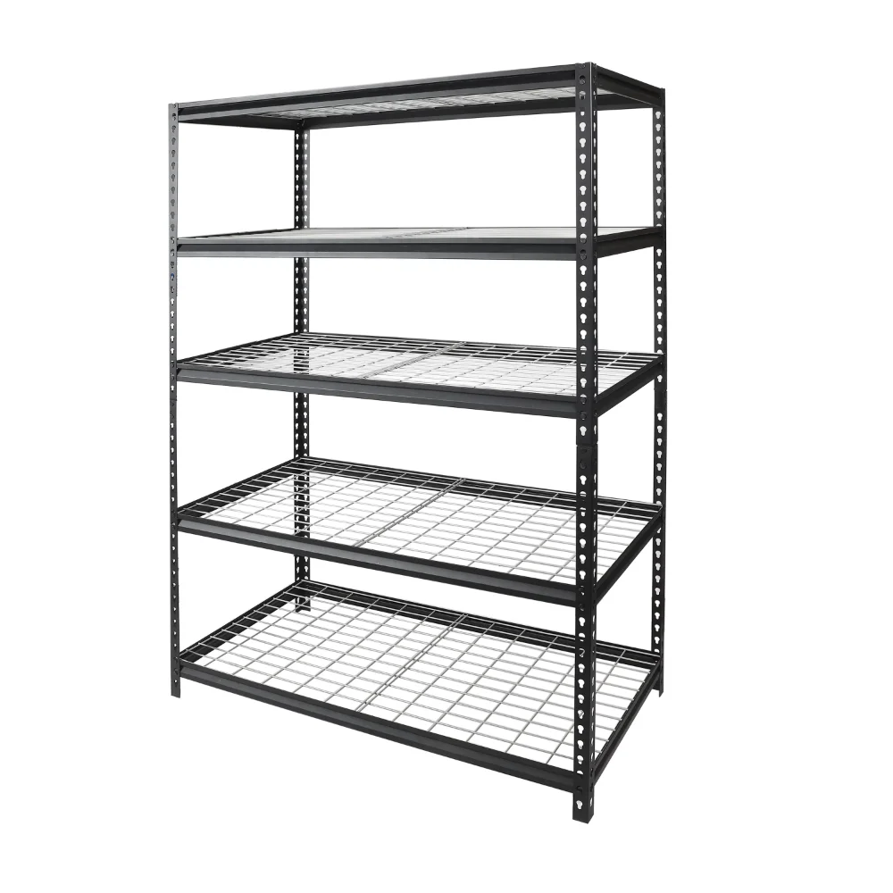 

WORKPRO 48" W X 24" D X 72" H 5-Shelf Freestanding Shelves, 4000 Lbs. Capacity Storage Organizer Closet Organizer