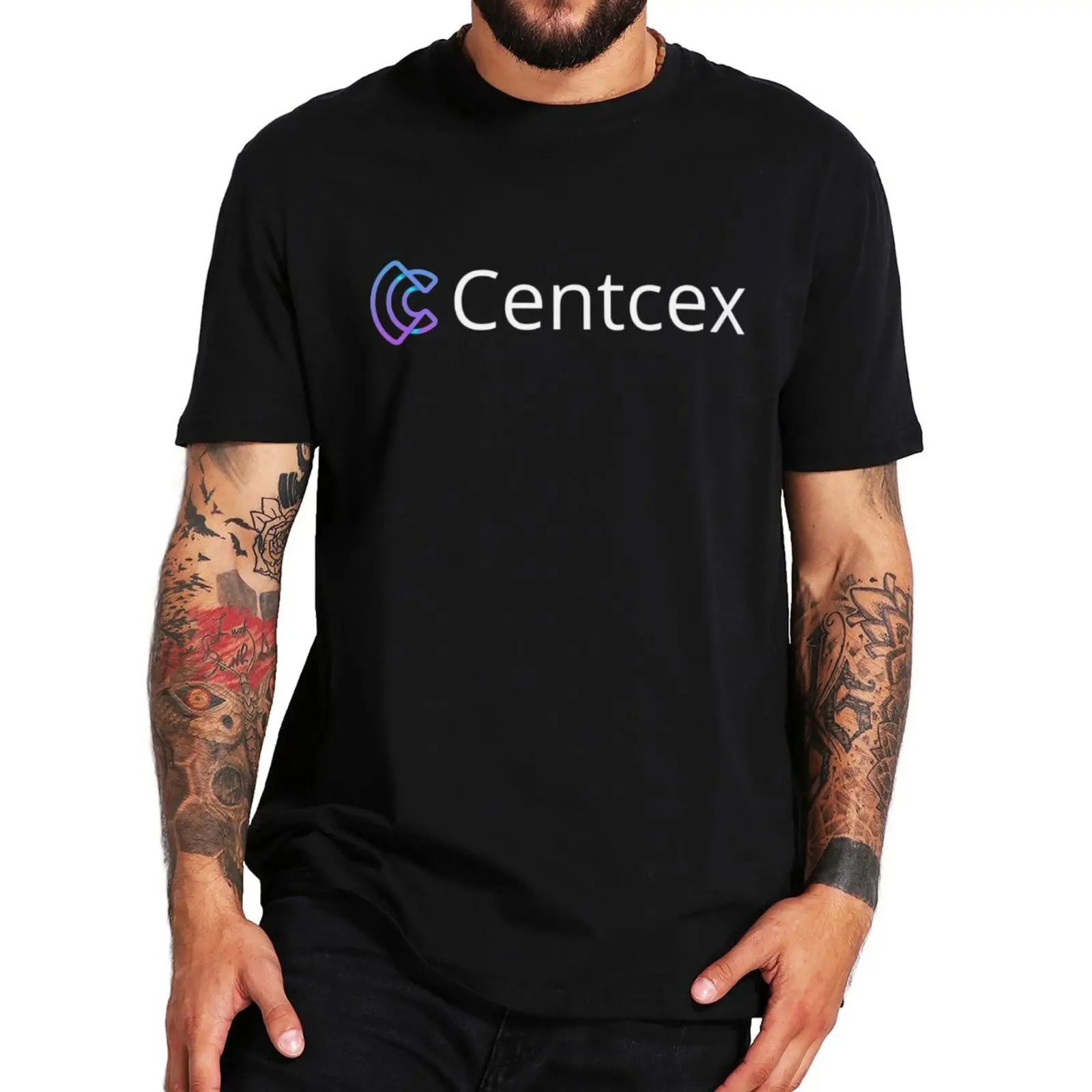 

Тонкая криптовалютная футболка CENX, децентрализованная Мужская одежда для фанатов криптовалюты, летняя Мягкая футболка из 100% хлопка европе...