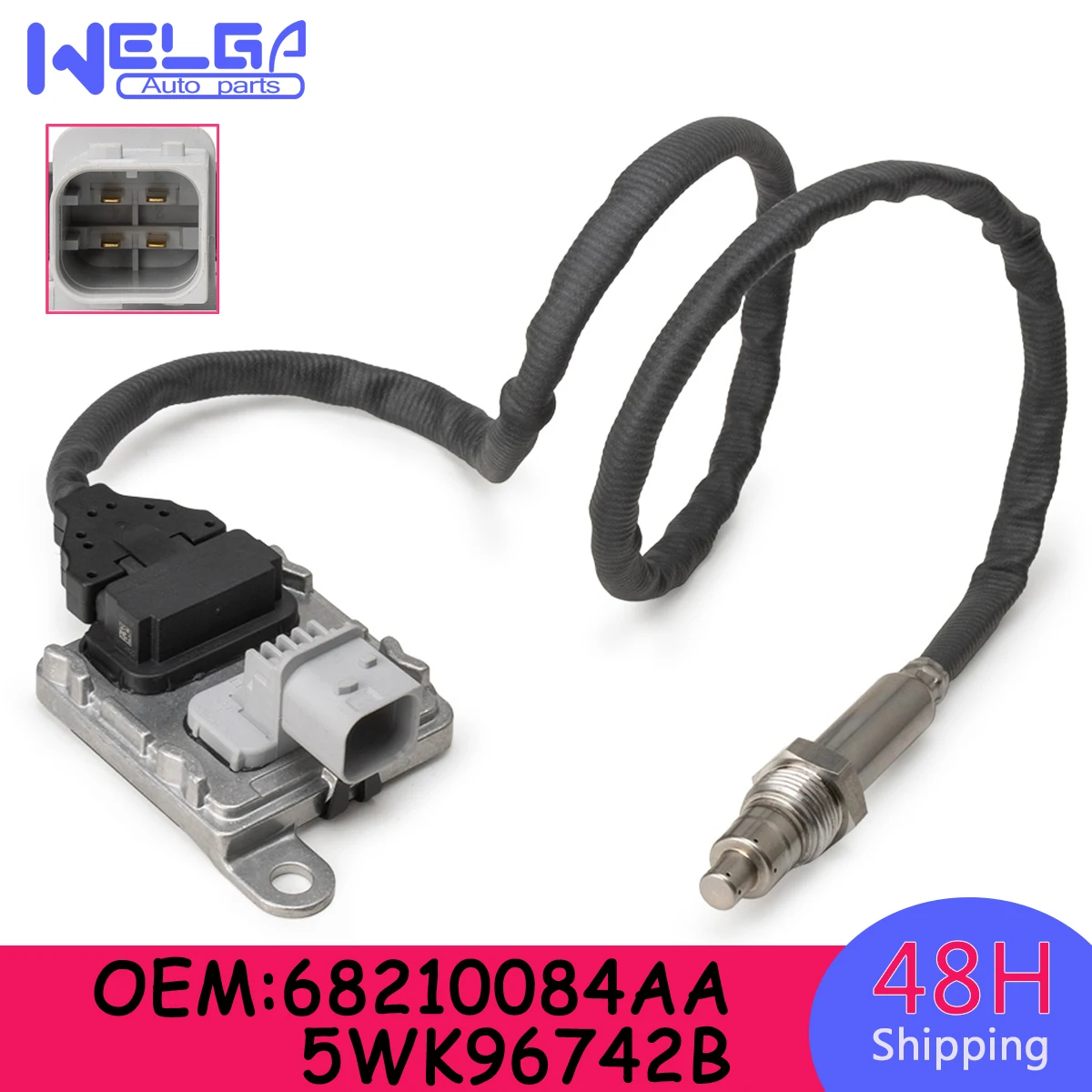 Новый датчик Nox Датчик оксида азота 68210084 AA 5WK96742B для Cummins Dodege Ram 2500 3500 4500 5500 6 7 л