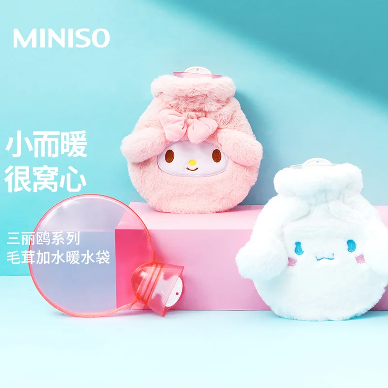 

Sanrio Боковая Сумка для теплой воды пушистая сумка для теплой воды сумка для горячей воды утолщенный рулон корицы теплый подарок для девушки