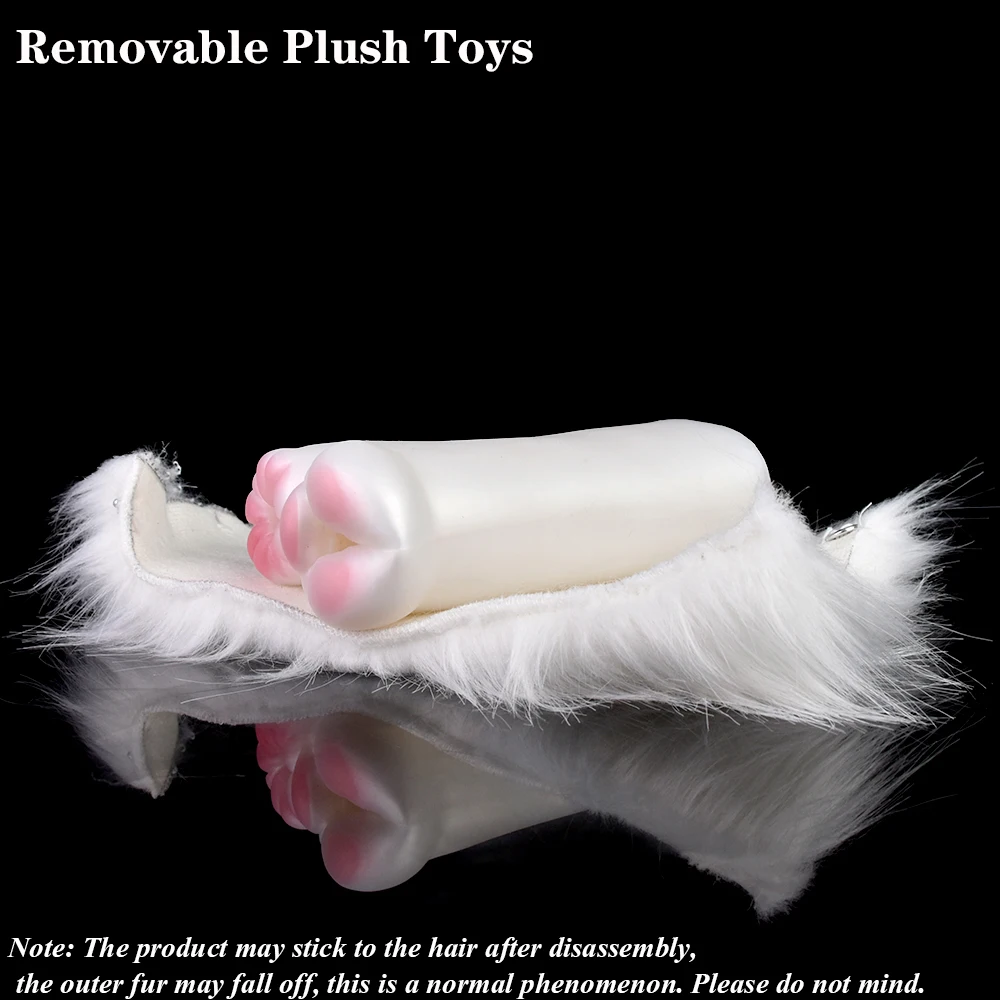 Мужская чашка для мастурбации GEEBA с искусственным мехом 3 в 1 мягкие силиконовые