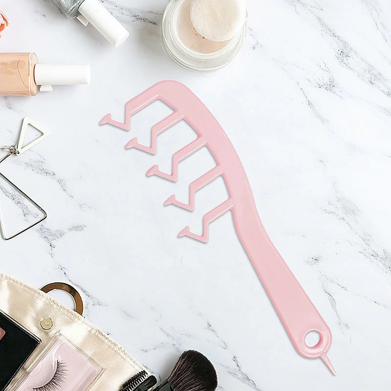 

Bangs Shaped Shape Hair Root Hair Top Fluffy Comb Fluffy Hair Z-shaped Hair Comb Curly Hair Comb Seam Comb Artifact Portable