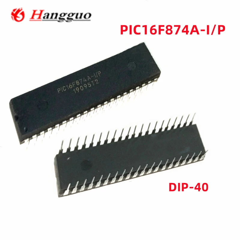 

10Pcs/Lot Original PIC16F874A-I/P PIC16F874A DIP-40 IC Chip Best Quality