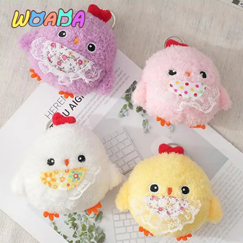 

Милая курица с подвеской, плюшевая игрушка, милая искусственная плюшевая кукла с подвеской, мягкая искусственная игрушка, подарок для детей