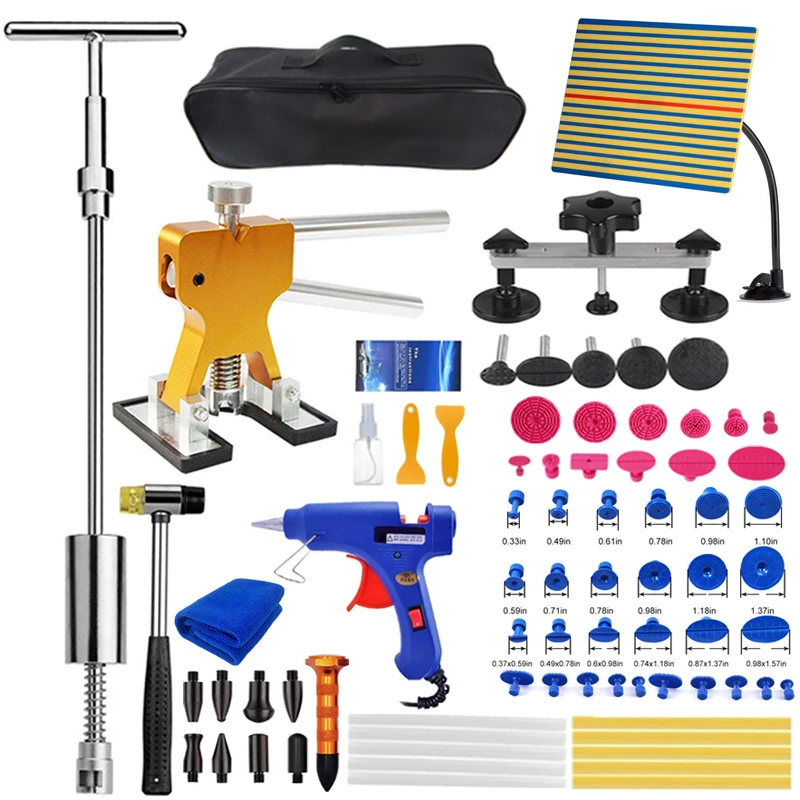 Professional Car Paintless Dent Repair Tool Auto Dent Puller Kits Suction Cup Car Body Denting Tool Kits Dent Remover (3 Sizes)