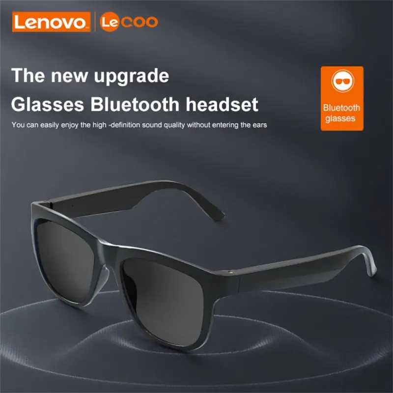 

Original Lenovo Smart C8 Music Sunglasses HIFI Headset Wireless Bluetooth 5.0 Headphone Driving Glasses Earphone Call With MIC