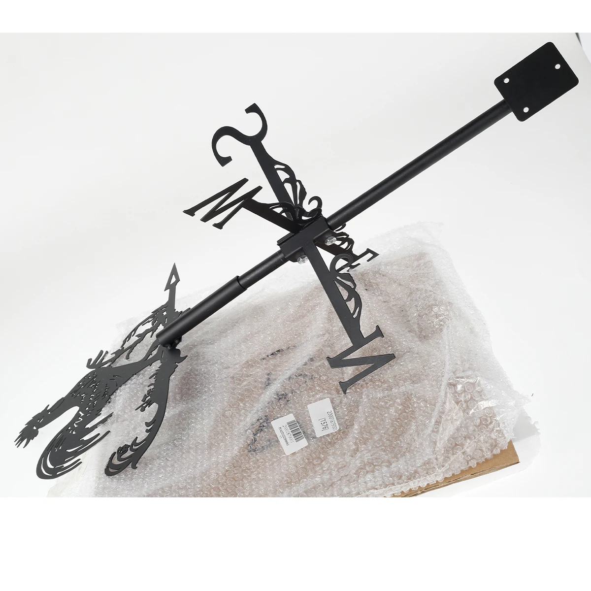 

NEW Chicken Wind Vane Stainless Steel Rooster Wind Direction Indicator Anti-Aging Rooster Weathervane Decorative Chicken Wind