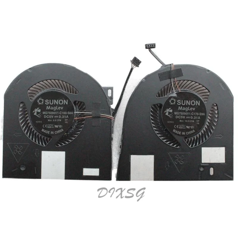 Новый оригинальный вентилятор охлаждения процессора ноутбука для Dell Precision 7530 7540