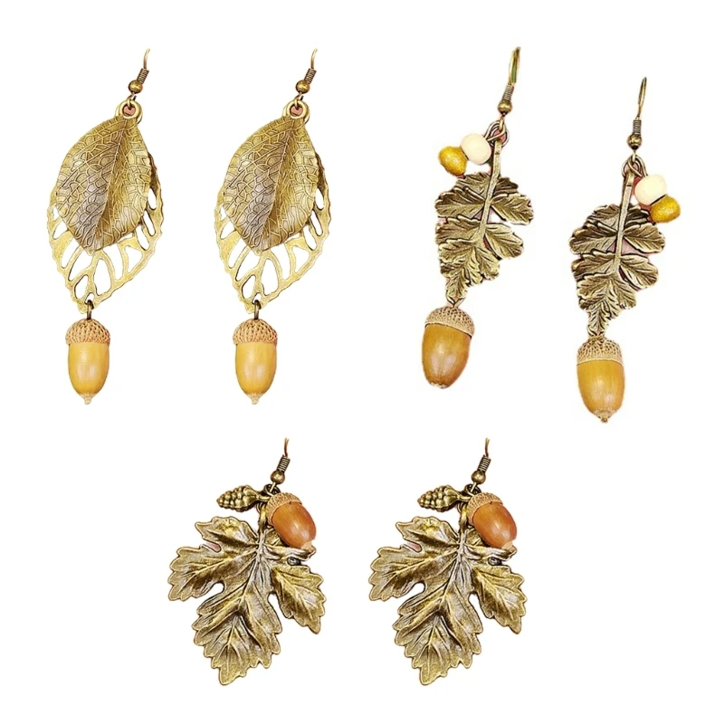 

Винтажные серьги для женщин и девушек, богемные деревянные серьги, этнические серьги-подвески