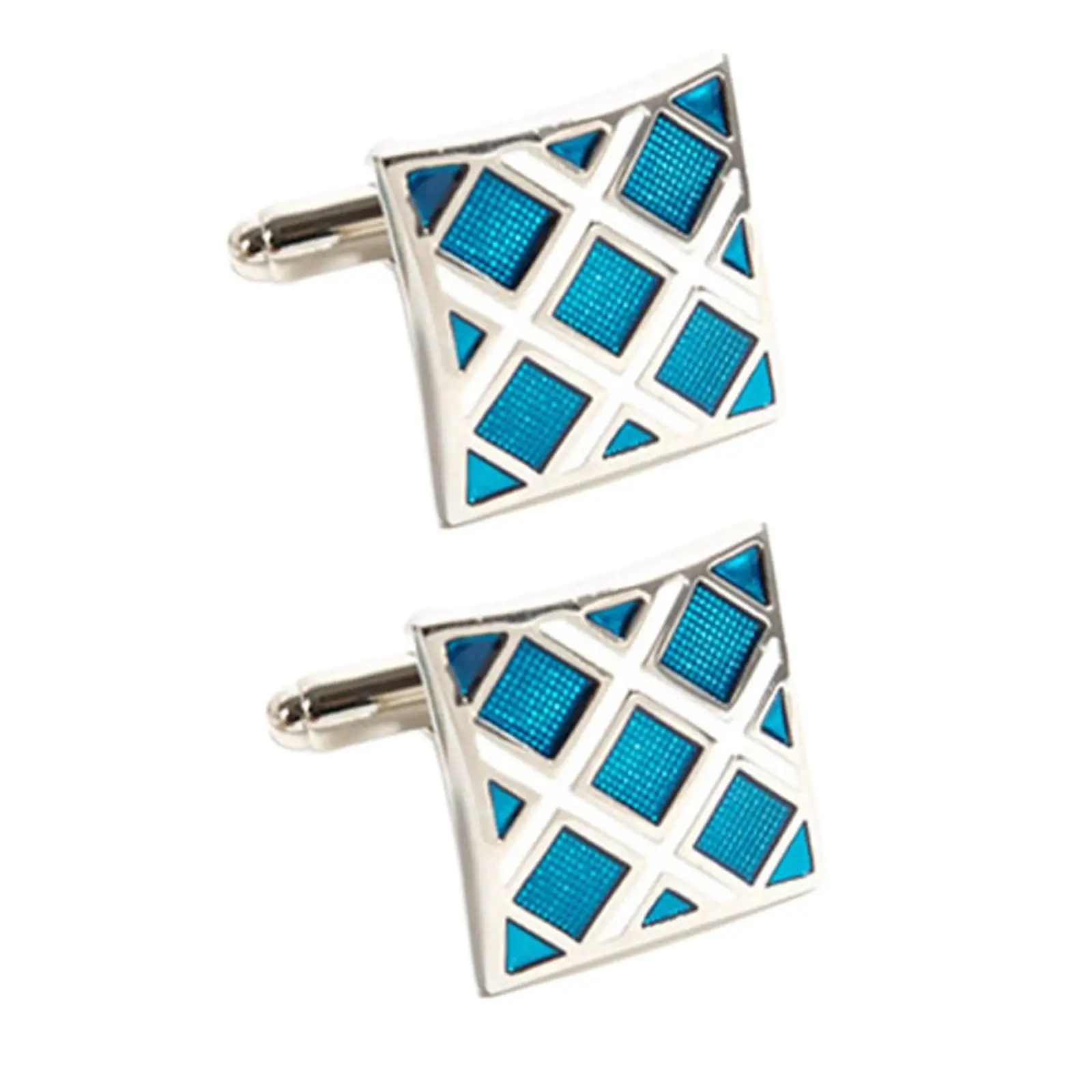 

Square Men Cufflinks Statement Stylish Jewelry for Wedding Groomsmen Husband
