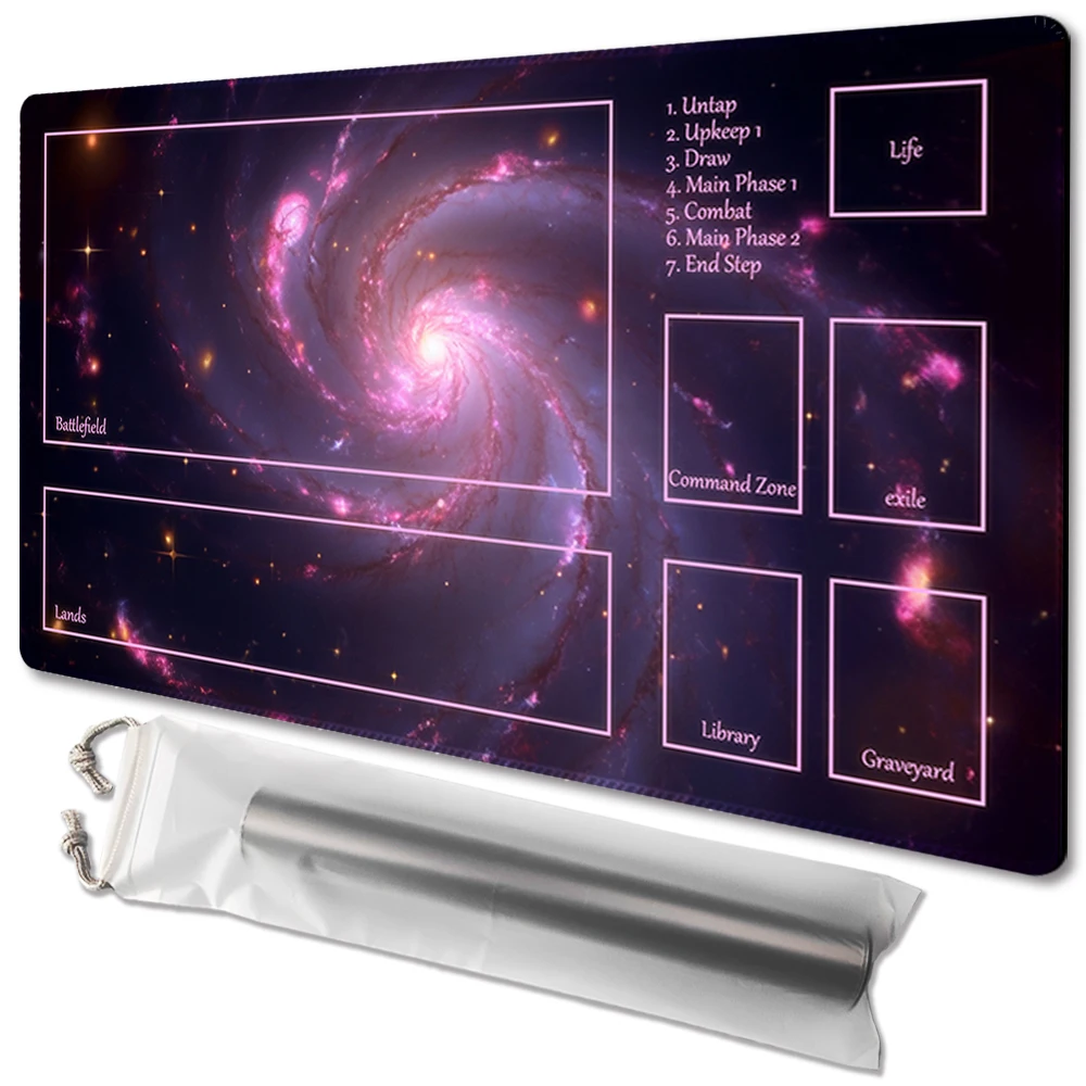

Nebula vortex-Board Game TCG Playmat Table Mat Game Size 60X35 CM Mousepad Compatible for MTG CCG