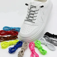 high elastic elastic shoelaces no tie shoe laces outdoor leisure sneakers quick safety flat shoe lace kids and adult lazy laces