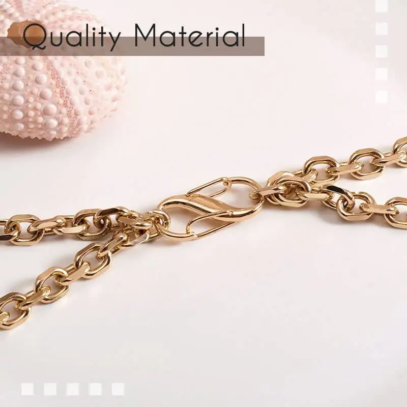 12 шт./компл. регулируемые металлические пряжки для цепочек ремешков сумок через