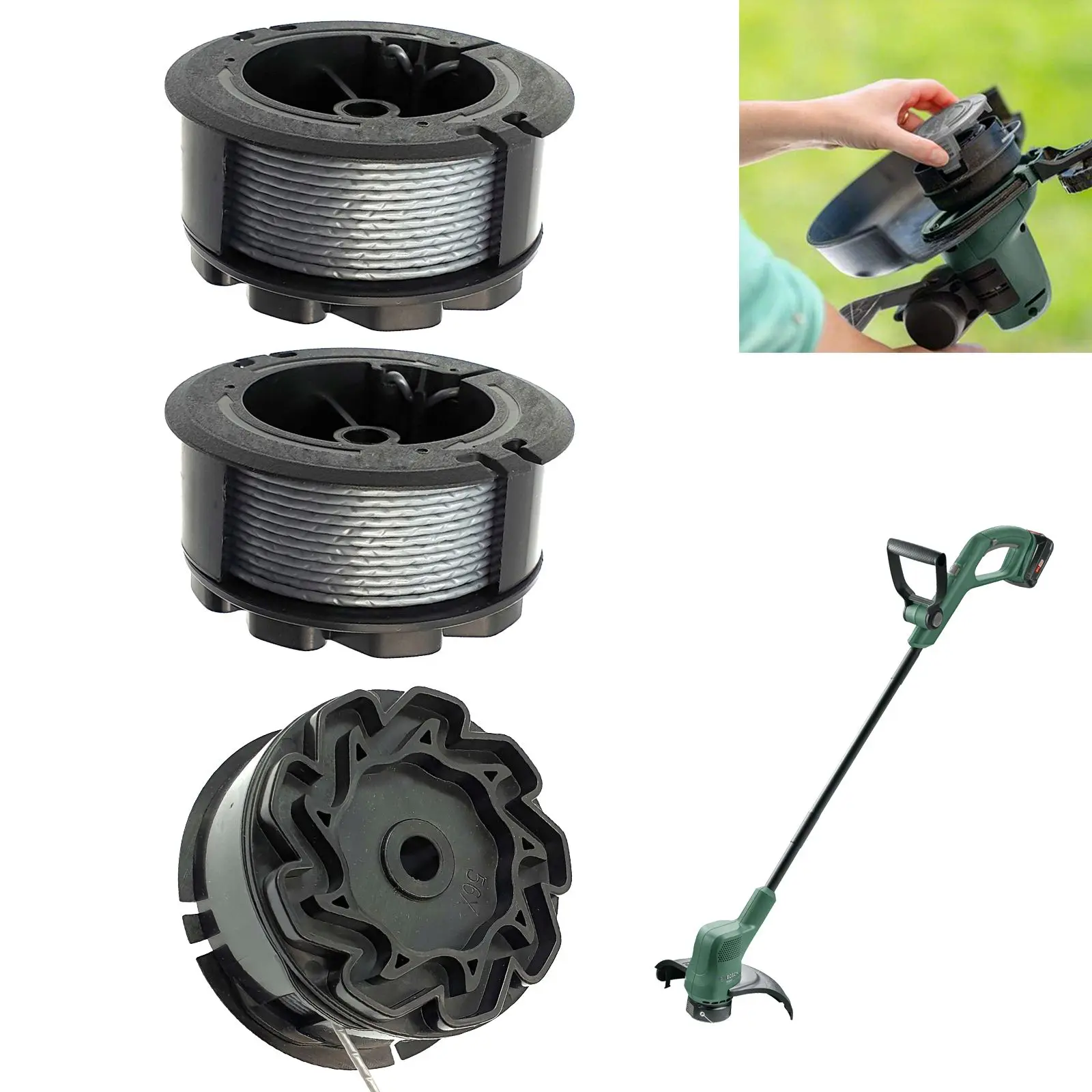 

3 шт., аксессуары для газонокосилки Bosch F016800570