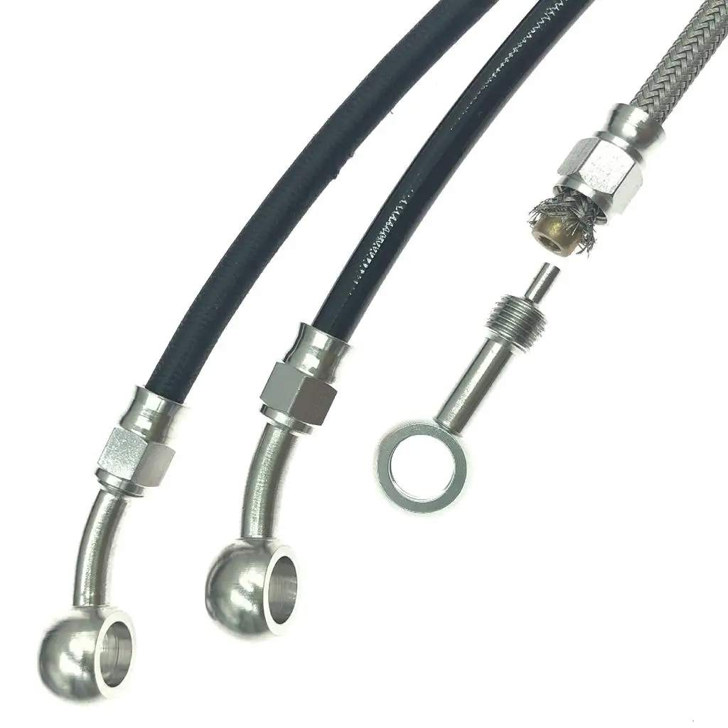 AN3 адаптер конца тормозного шланга 28 90 градусов сменные аксессуары из