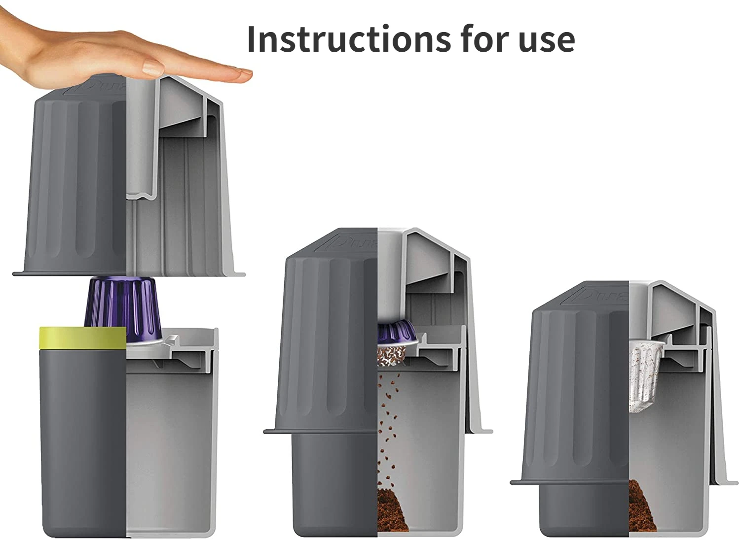 Кофеварка Nespresso экологически чистый инструмент для переработки отдельных