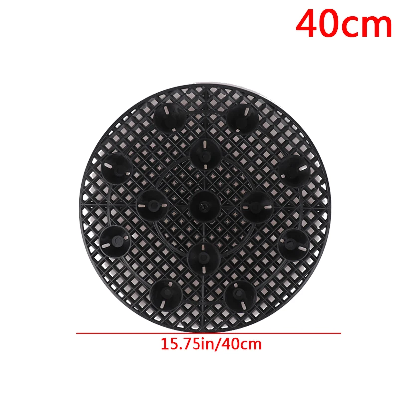 

Подставка для горшков из пластика черная 20/30/40 см