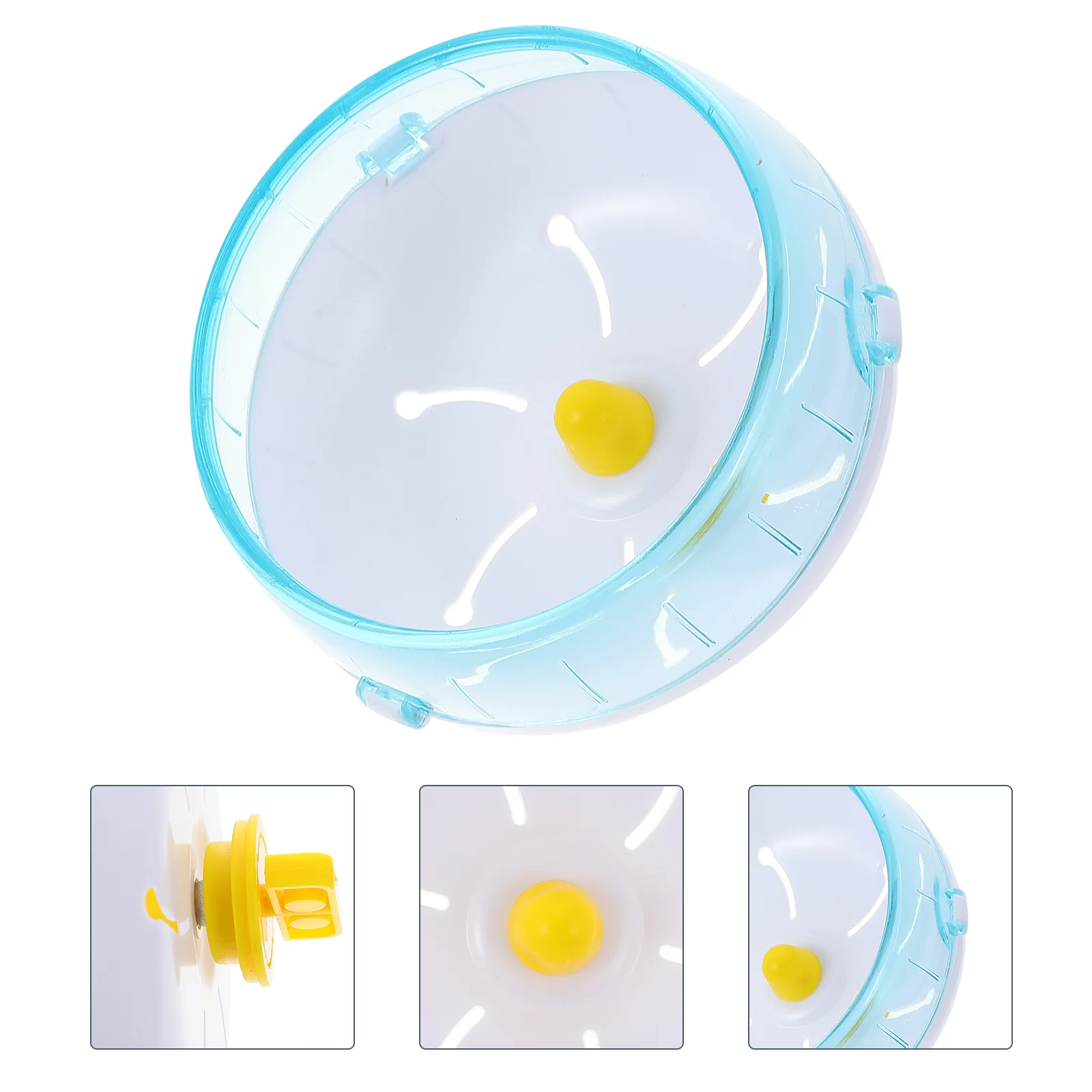

Clip Hamster Wheel Hedgehog Running Toy Small Animal Exercise Cage Toys Guinea Pigs Gerbil Saucer
